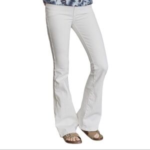 New! Elizabeth and James High Rise Flare White Jeans